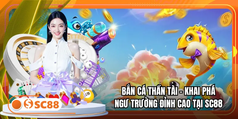 Bắn Cá Thần Tài – Khai Phá Ngư Trường Đỉnh Cao Tại SC88