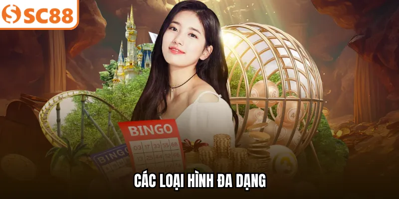 Các loại hình đa dạng