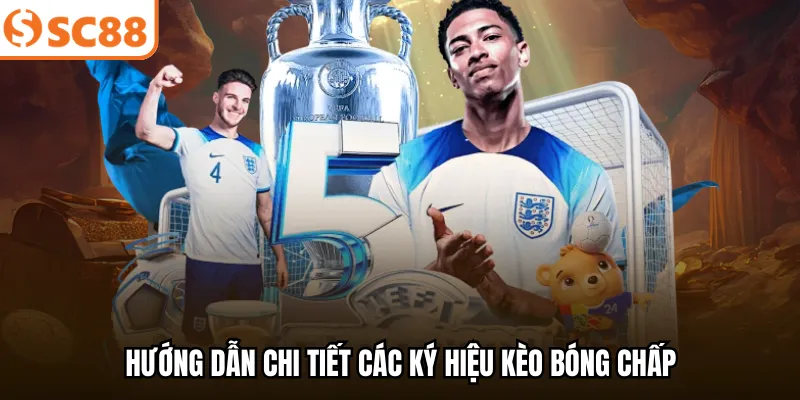 Hướng dẫn chi tiết các ký hiệu kèo bóng chấp