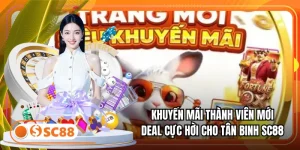 Khuyến Mãi Thành Viên Mới - Deal Cực Hời Cho Tân Binh SC88