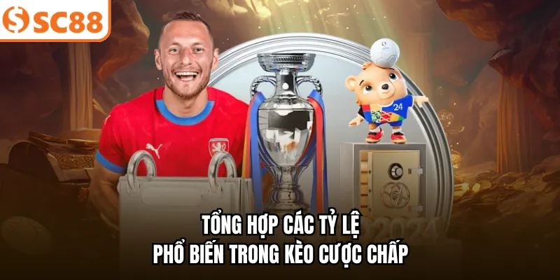 Tổng hợp các tỷ lệ phổ biến trong kèo cược chấp