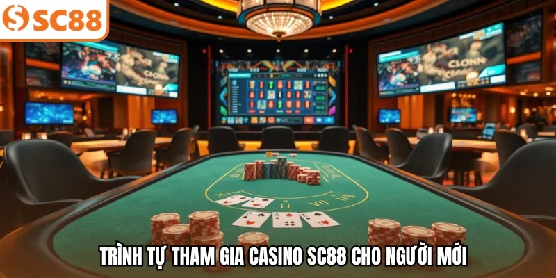 Trình tự tham gia casino SC88 cho người mới